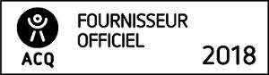 Fournisseur officiel de l'ACQ