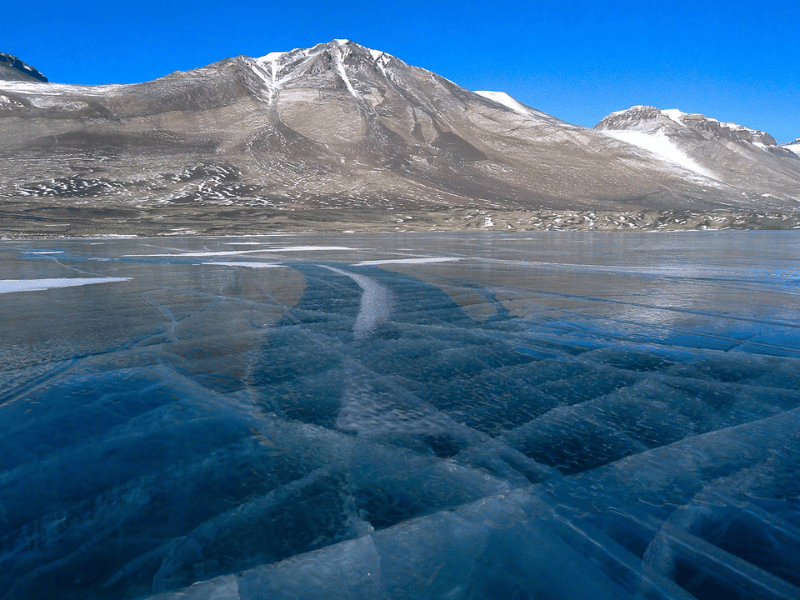 Lac Vanda, Antarctique (© Mário R. Gonçalves) 